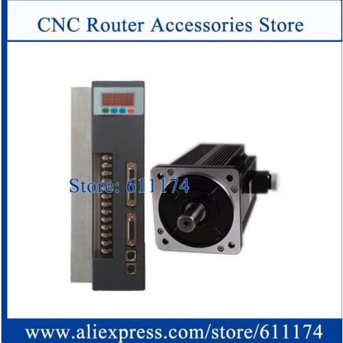 AC servo motor 180ST-M35020 AC380V Servo motor 7.3KW 35N.M 2000rpm AC Servo Motor + 380V Servo driver with 3 meter cable