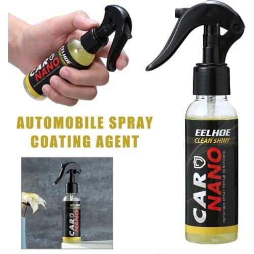 Shine Armor Ceramic Fortify Quick Coat Car Wash Wax Coating Agent Spray 100ml Nano Paint Care Plating Spray Liquid