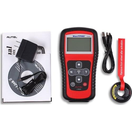 Autel MaxiTPMS TS401 Tire Pressure Monitoring System OBD2 TPMS Diagnostic Tool Activate 315 433MHZ Sensor Programming
