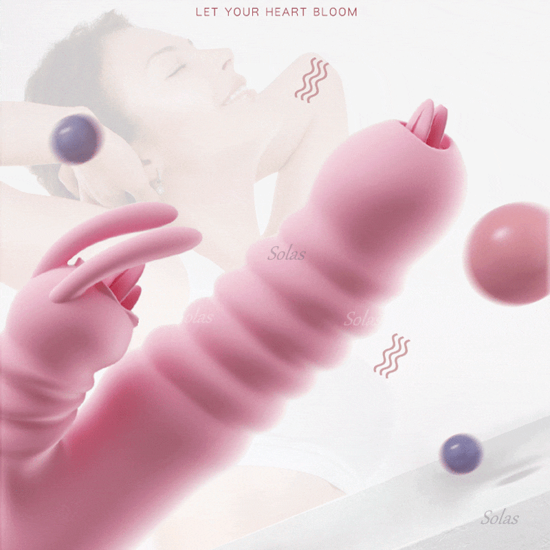 Tongue Licking Telescopic Vibrator Female Sex Toy Tongue G-Spot Clitoris Teasing Masturbation Vibrating Dildo Adult Products 18