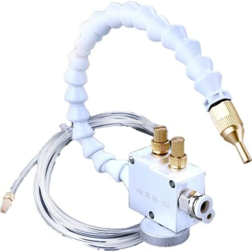 Mist Coolant Lubrication Spray System CNC Lathe Milling Drill Engraving MachineTool for 8mm Pipe Cooling Drop Shopping