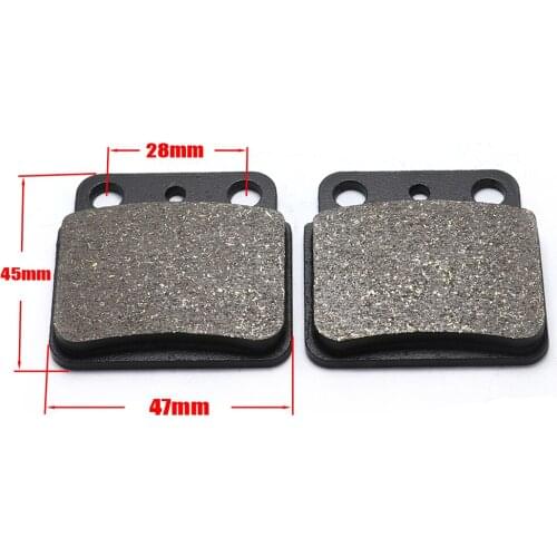 Motorcycle Rear Brake Pads For SUZUKI LT - Z400 LTZ 400 Quadsport LTR450 LT250RH LT250RJ LT250RK LT250RL LT500RL