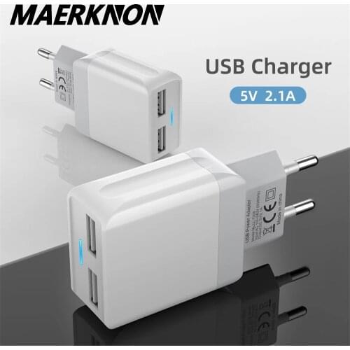 Cargador USB Dual para teléfonos inteligentes, adaptador de carga rápida QC 3,0 para Xiaomi iPhone 12 pro max Samsung S10