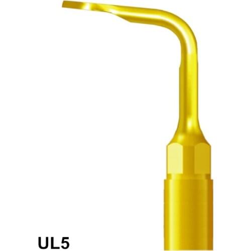 1PCS UL5 Dental Material Dentes Sinus Lifting Tip With Diamond Coated For MECTRON And WOODPECKER Piezosurgery Equipments Tools