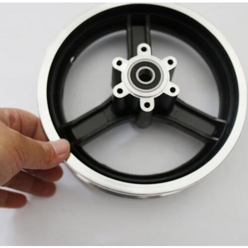 Free shipping 10 inch Electric scooter wheel hub 10 inch aluminum alloy wheel rims 10x2 10x2.125 10x2.50 10x2.25 tires rims