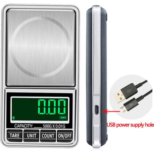 Mini Pocket Gram Digital Jewelry Scales 600g 0.01g Electronic Weighing Accurate Weight Balance Gold Scale