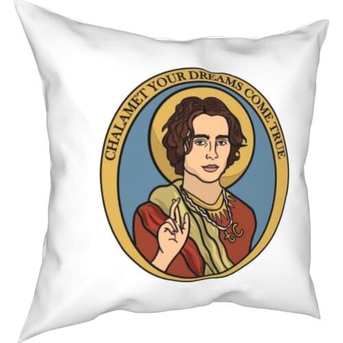 Chalamet Your Dreams Come True Pillowcase Cushion Cover Decorative Beautiful Timmy Throw Pillow Case Cover Seater Square 45X45cm