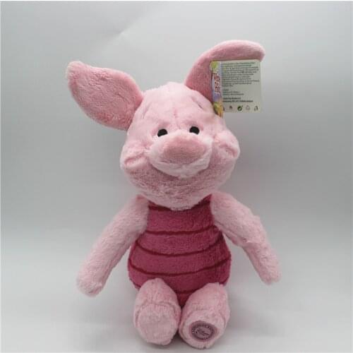 Disney 48cm Original Pooh Bear Friend Piglet Pink Pig Plush Toys Animal Stuffed Soft Doll Toys For Girl Kids Gift