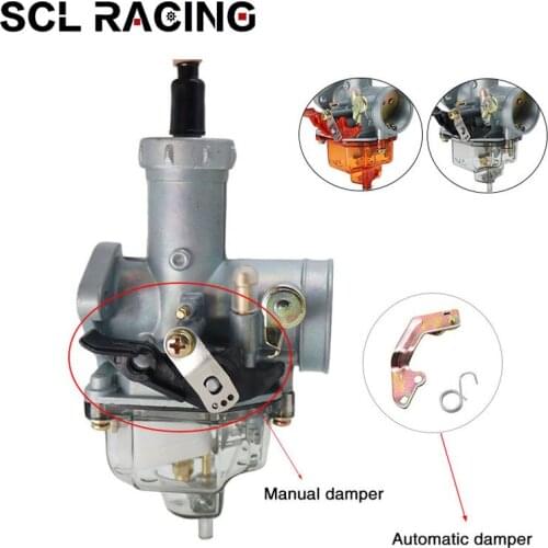 SCL Racing PZ30 Carburetor with Transparent Float Chamber For Honda CG200 200cc For Motorcycle Dit Pit Bike Quad ATV