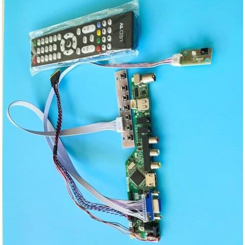 Kit for B173HW01 40pin 1920x1080 HDMI LED panel Audio Screen Controller board Display LCD VGA USB TV AV LVDS remote monitor