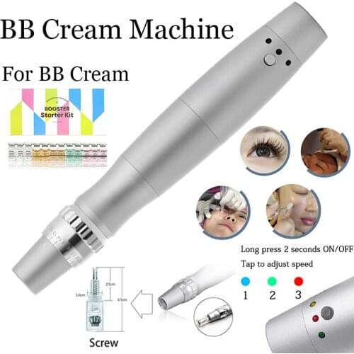 Korea BB Cream MTS Treatment Device BB Cream Glow Ampoule Meso Brightening Serum For BB Cream Foundation Beauty Salon Cosmetic