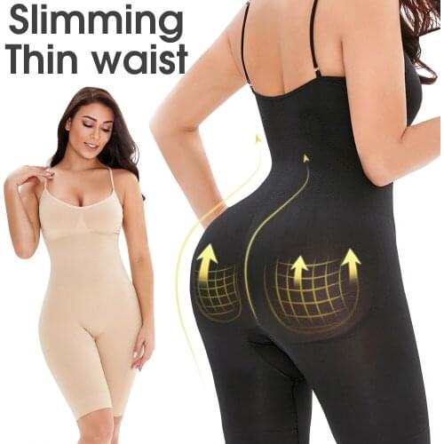 Full Body Shaper Seamless Bodysuit Tummy Control Shapewear Slimming Underwear Waist Trimmer Butt Lifter Fajas Corset Reductoras