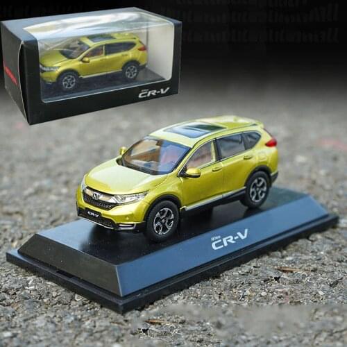 Diecast 1:43 Scale CRV 2017 SUV Boutique Alloy Car Model Die-cast Metal Toys Adult Children Gifts Collection Souvenir Display