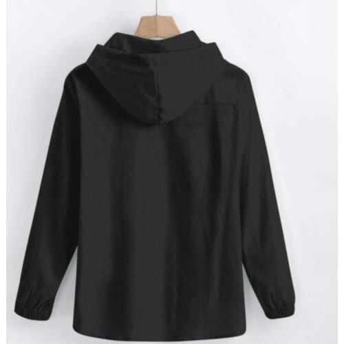 2021 Fashion New European yard Mens Baggy Cotton Linen Hooded Front Pocket Retro Solid Long Sleeve Retro Shirts Tops Plus Size