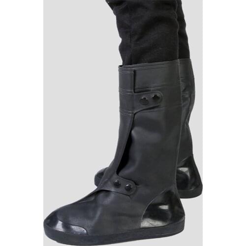 Thickened Wear-resistant Anti-skid Rain Proof Shoe Cover Adult Mens and Womens Antifreeze Waterproof Rain Boot