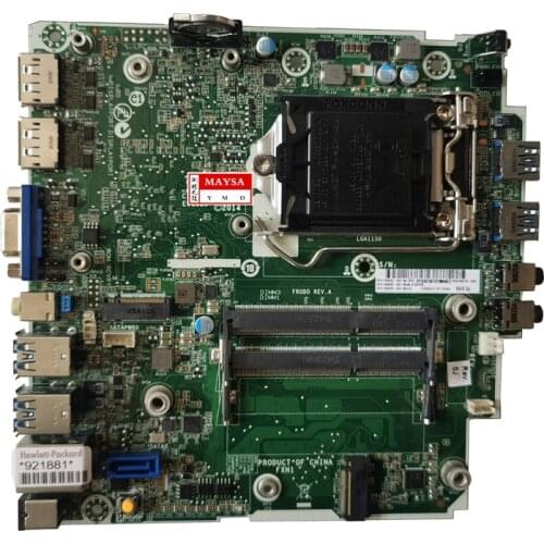 High quality 746632-001 For HP ProDesk 600 G1 DM Desktop Motherboard 746219-001 746632-501 LGA1150 DDR3 Q87 Mainboard Tested