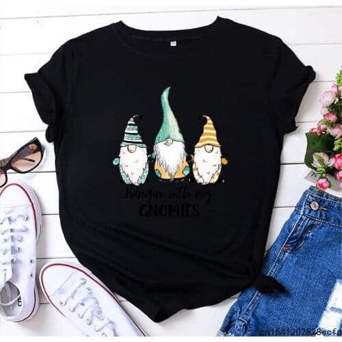 2021 Summer Womens T-shirt Plus Size clothing Print Shirt O-neck Short Sleeve Tshirt 100% Cotton Women oversized Top