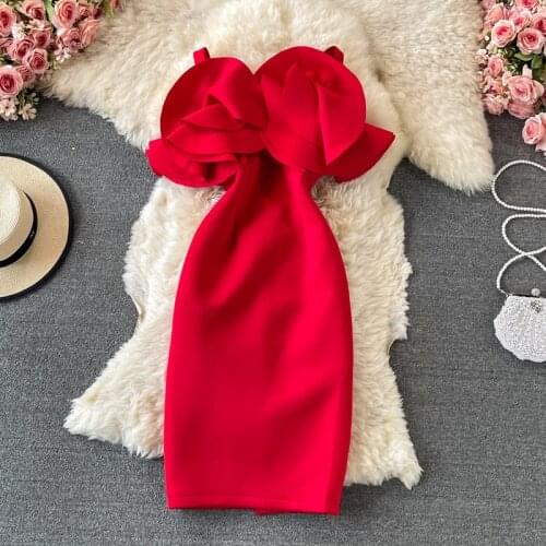 Womens Spring Summer Runway Fashion Sleeveless Backless Slim Dress Female High Waist ChicTravel Party Dress TB1925