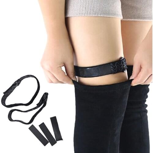 Women Shoelaces For Boots Belt Strap Elastic Shoe Laces Lock Holding Loose Boot Belt Adjustable Adhesive Tape Shoes Accessories