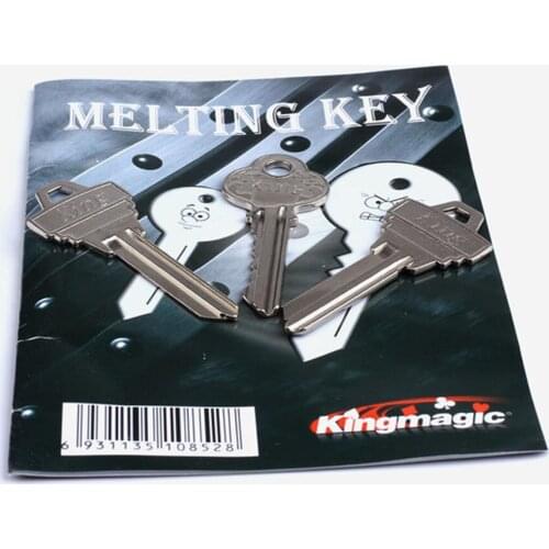 1set Melting Key copy Finger memory Close Up Magic Tricks Mystery magician Accessory illusion props