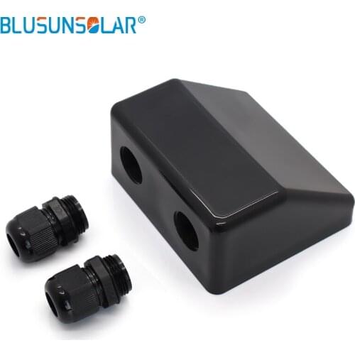 10 pcs ABS Material Roof Solar Panel Cable Entry Gland Double Cable Gland Box For Caravan Boat