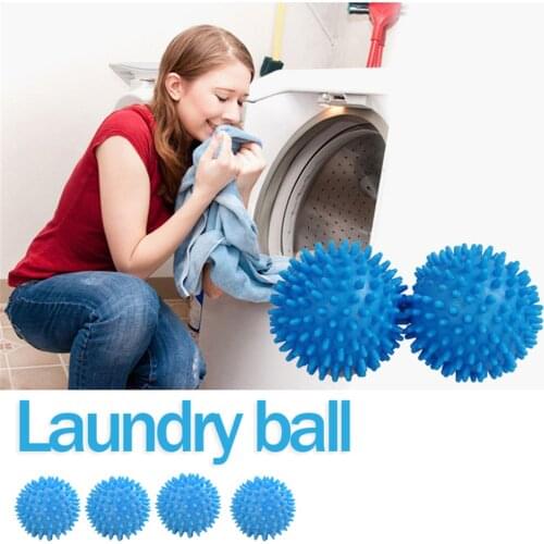 4pcs EcoFriendly Reusable Dryer Ball Replace Laundry Washer Fabric Softener Wrinkle Releasing Dryer Ball In Laundry pleasant