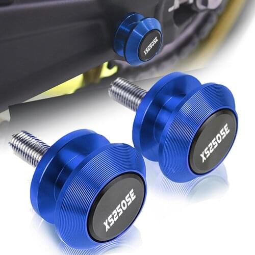 6MM Motorcycle CNC Swingarm Spools Stand Screws Slider FOR YAMAHA XS250SE XS 250SE XS-250SE XS250 SE 1979 1980 1981 1982 1983 84