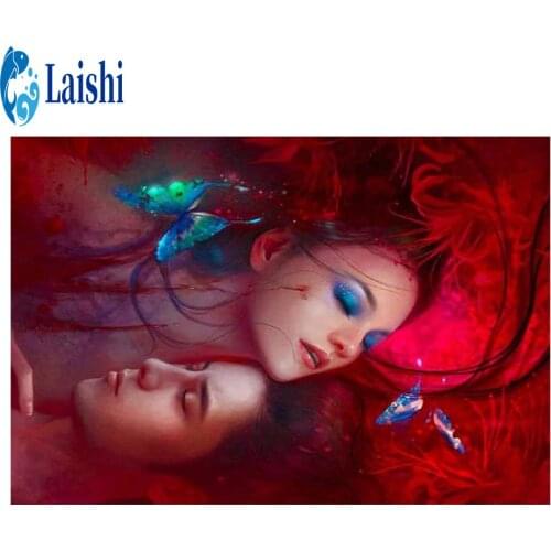 DIY 5D Couples Full Drill Square Diamond Diamond Painting Diamond Embroidery Cross Stitch Rhinestone Mosaic Home Diamond