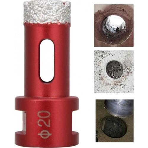 Diamond Drill 2Pcs Hole Saws Bits Diamond M14 Female Thread Angle Grinder Accessories for Marble