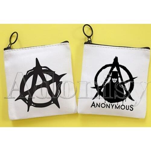 Anonymous Cute Solid Color Canvas Coin Purse Small Fresh New Zipper Key Bag Hand Gift Bag