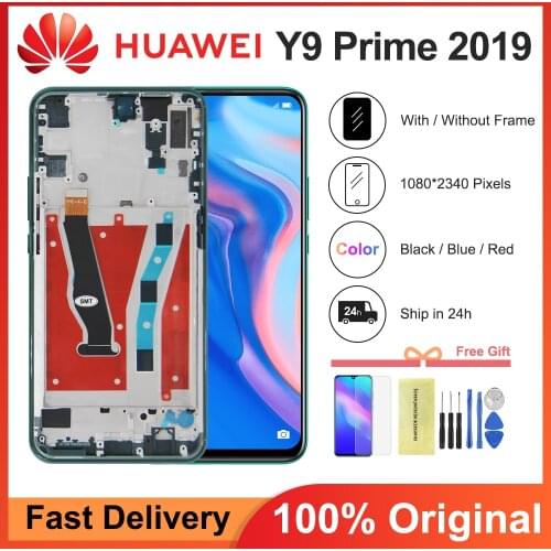 6.59'' Display for Huawei P Smart Z/ Y9 Prime 2019 LCD Display Touch Screen Digitizer Assembly Replacement Repair Parts
