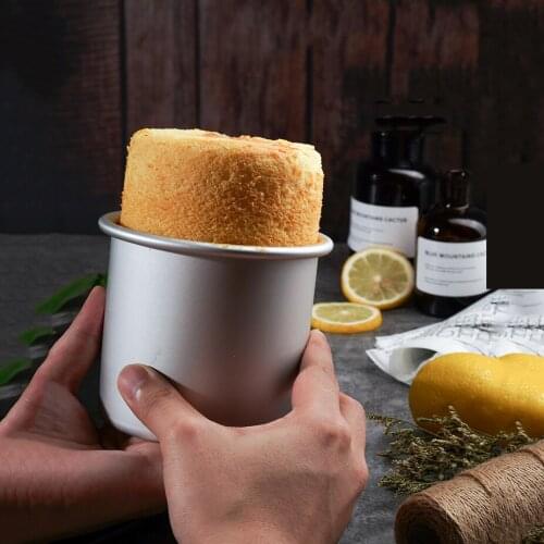 Removable Bottom Aluminum 4/6/8/10 Inch Cake Mold Alloy Round Chiffon Cake Pan Tin Baking Tools Cheese Mould Tray Nonstick