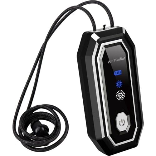 Mini Air Purifier Home Portable 800Mah Battery 120 Million Negative Ion Ionizer Gift Car Hanging Neck Air Purifier