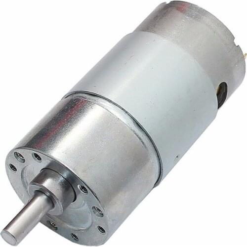 37GB-550 Gear Reducer Motor DC 12V 300RPM Geared Motor High Torque 300RPM Motor Used On Auto Shutter Slot Machine Money Detector