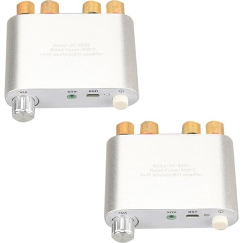 Bluetooth 5.0 AUX USB TPA3116 Digital Power Amplifier Board Speaker Stereo Audio AMP Module