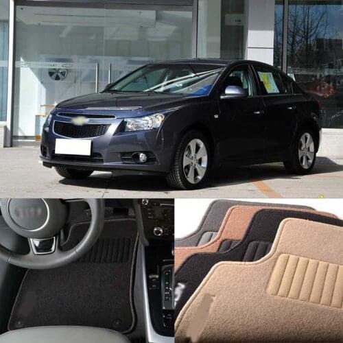 Premium Auto Fabric Nylon Anti-slip Floor Mats Carpet For Chevrolet Cruze 2008-2020