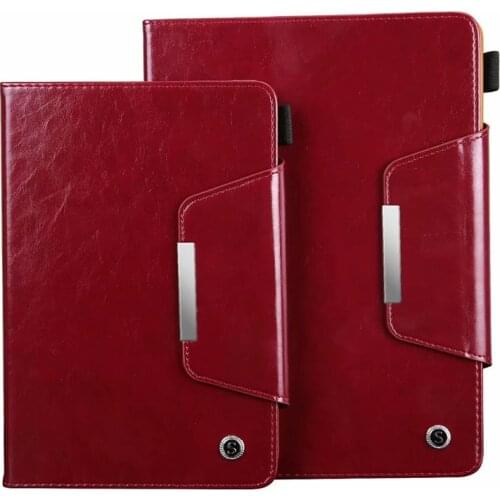 Luxury Business Genuine Leather Case for iPad 10.2 7th 8th 2020 iPad Pro Smart Cover Air 3 10.5" 2019 Flip Magnetic Stand Cover