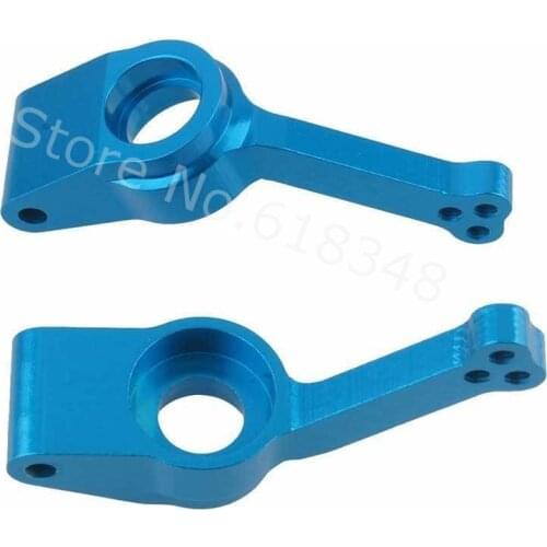 2pcs Aluminum Rear Hub Carrier Steering Knuckle For RC FS Racing 1/10 Monster Truck Upgrade Parts Helion Dominus SC Baja 533023