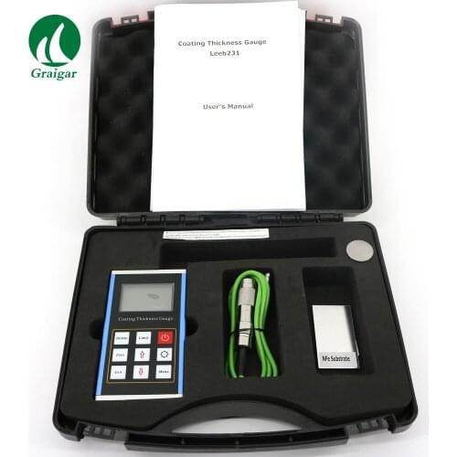 Coating Thickness Gauge Leeb231 Two Patterns of Working: Pattern of Direct and Pattern of Group