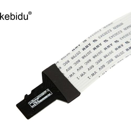 Kebidu 25CM 48CM 62CM TF Flex Extension cable Extender Adapter reader car GPS mobile