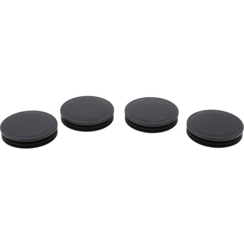 4x Frame Hole Cover Plugs Car Girder Black Tube Short For Chevy Silverado