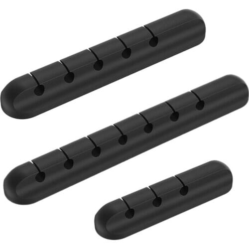 Cable Clips,2 Pack Silicone Adhesive Wire Cable Holder,Cable Organizer USB Cable Holder for Power Cords