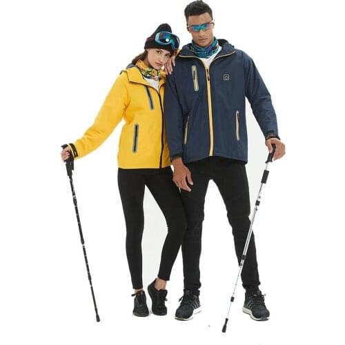 Winter Outdoor Skiing Warm Wind Jacket Electric Heated Clothing With Waterproof Heated Outdoor Jacket