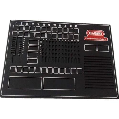 1Pcs Rubber Anti-slip Pinning Bench Desk Mat for Locksmith Tools Repair Mat