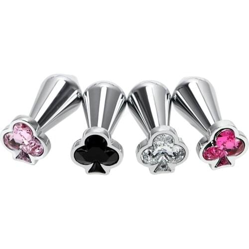 Butt Stimulation Metal Anal Plug Anal Toys Butt Plug Prostate Massager Plum Flower Shape Adult Products Sex Toys For Woman Men