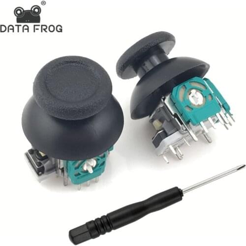 DATA FROG 3D Analog Joystick Sensor Module Potentiometer & Thumb Stick for PlayStation 4 PS4 Pro Slim Controller Repair Parts