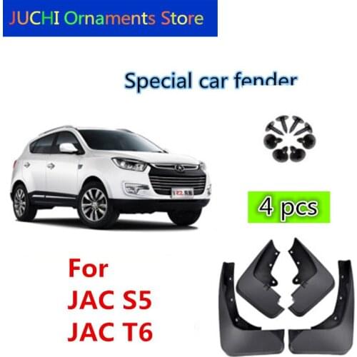 Car Fender Mudguard Splash Flaps Mud Guard Mudflap Accessories for JAC refine S5 , JAC T6