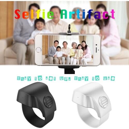 MINI Wireless Phone Selfie Shutter Remote Control ring Portable Bluetooth 5.1 Android TV Remote Control Ring For IOS Android