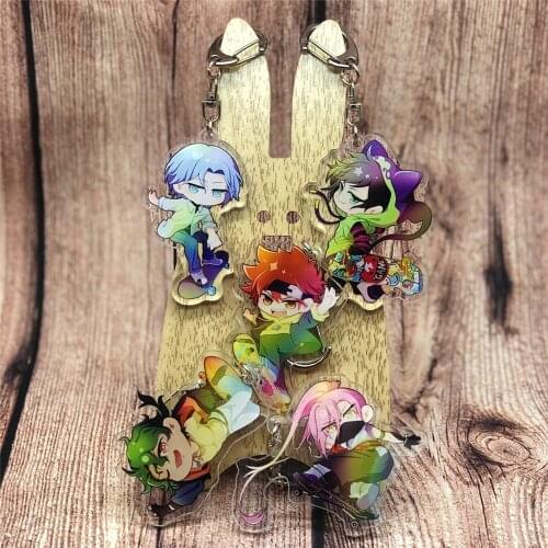 SK∞ SK8 the Infinity Reki Kyan Miya Langa Cute Character Keychain Cosplay Acrylic Key Chain Pendant Keyring