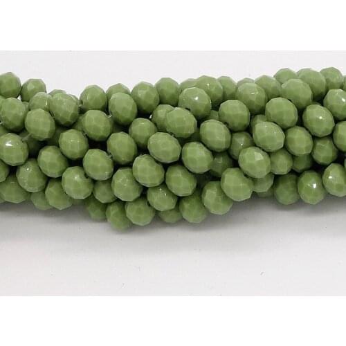 STENYA 4*3mm Crystal Czech Beads Rondelle Stone Jewelry Beading sew On Diy Spacer Earrings Charms Bracelet Necklace Accessories
